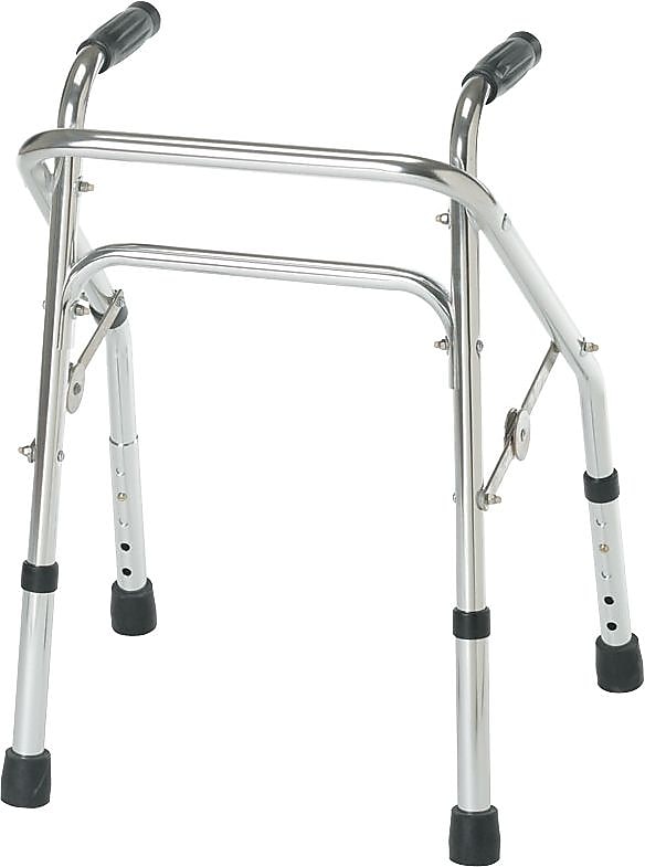Guardian Folding Walker, Bariatric, 33.5"-43.5" H, Each (MDS86410XWW)