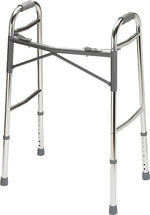 Guardian Signature Heavy-duty Basic Folding Walkers, Adult Bariatric, 32 1/2" - 39 1/2" H (G07767)