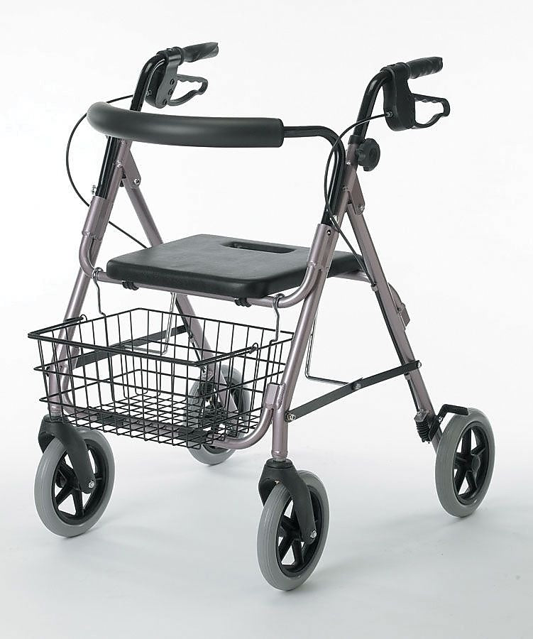 Guardian Signature Deluxe Rollators with 8" Wheels, Blue (G07887B)