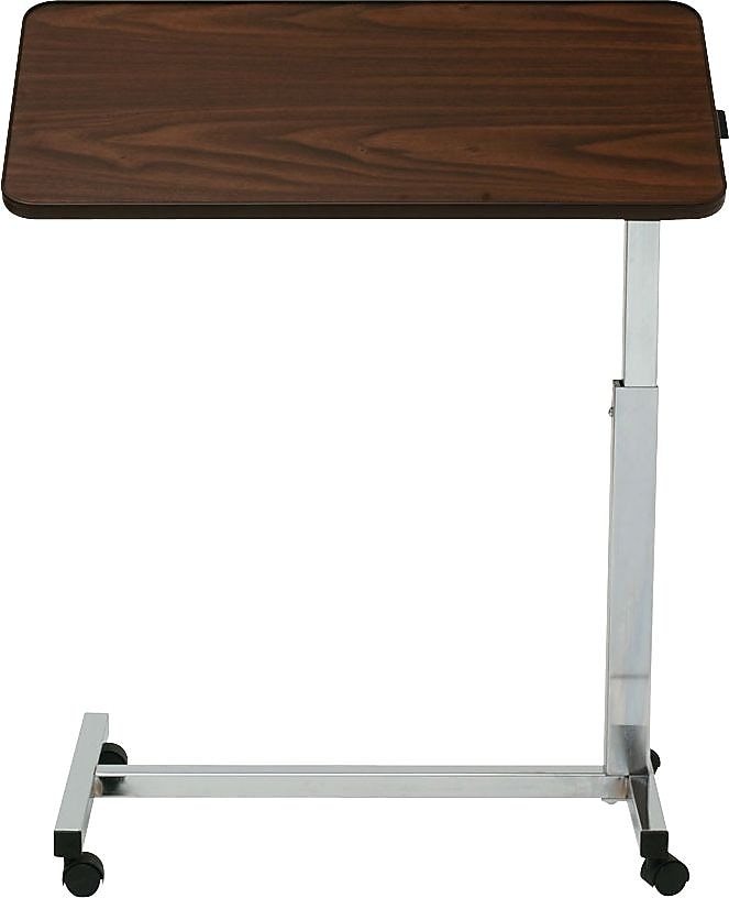 Medline Tilt Top H-base Overbed Tables, 30"L x 15"W x 28" - 45"H