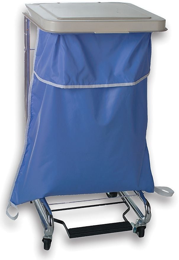 Medline Blockade Hamper Bags, Gray, 40"L x 30"W (MDT021373)