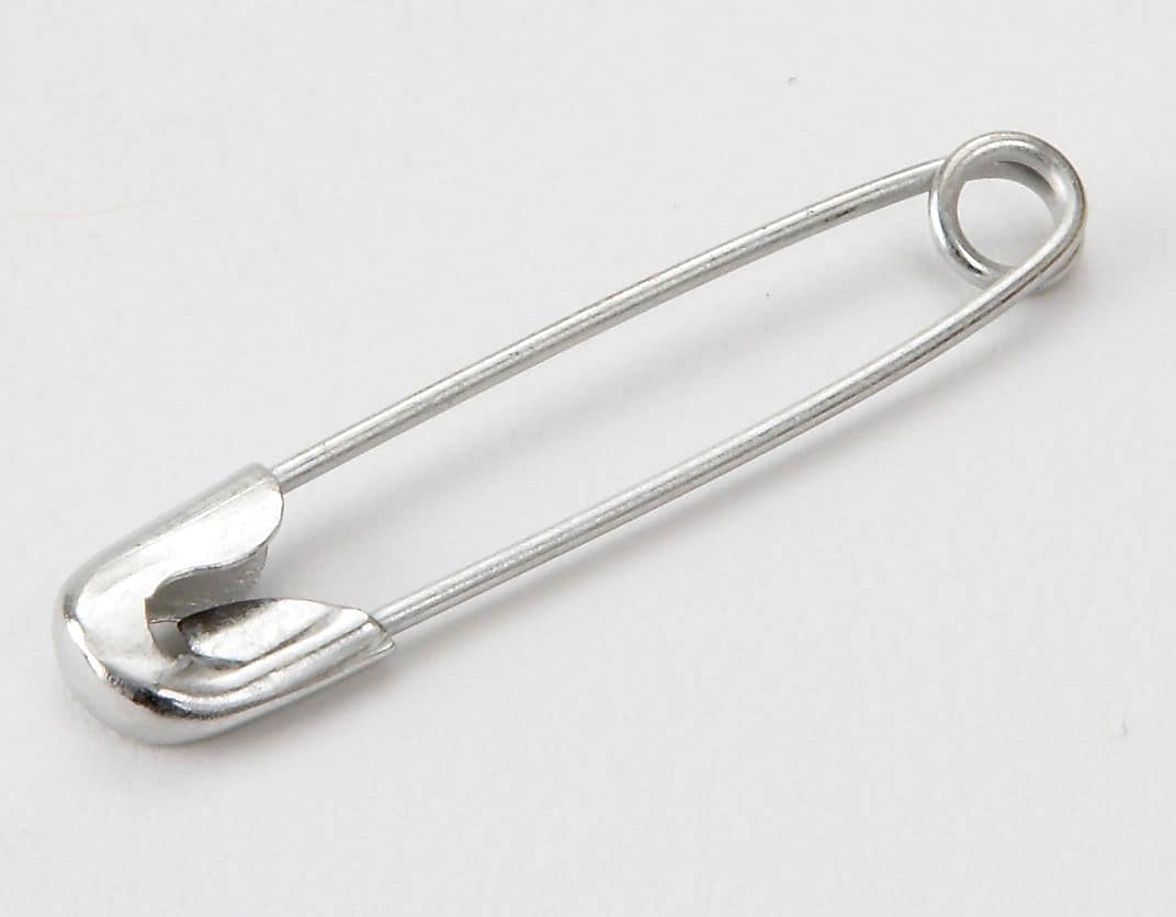Medline Safety Pins, Size 2, 1.5" , 1,440/Box (MDT223020)