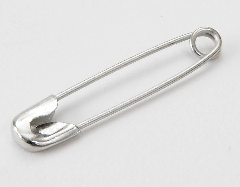 Medline Safety Pins, Size 2, 1.5" , 1,440/Box (MDT223020)