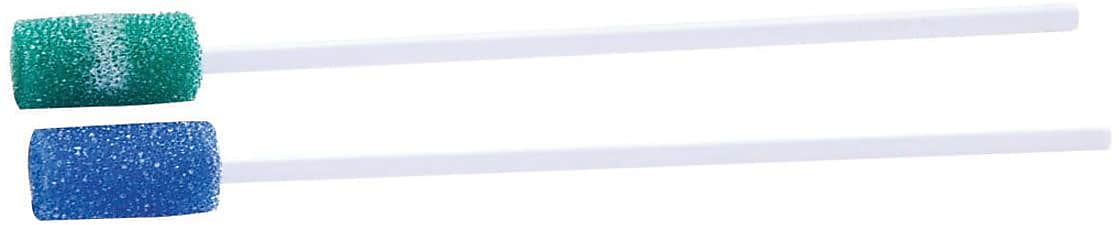 Dentips® Oral Swabsticks, Blue, Untreated, 250/Box