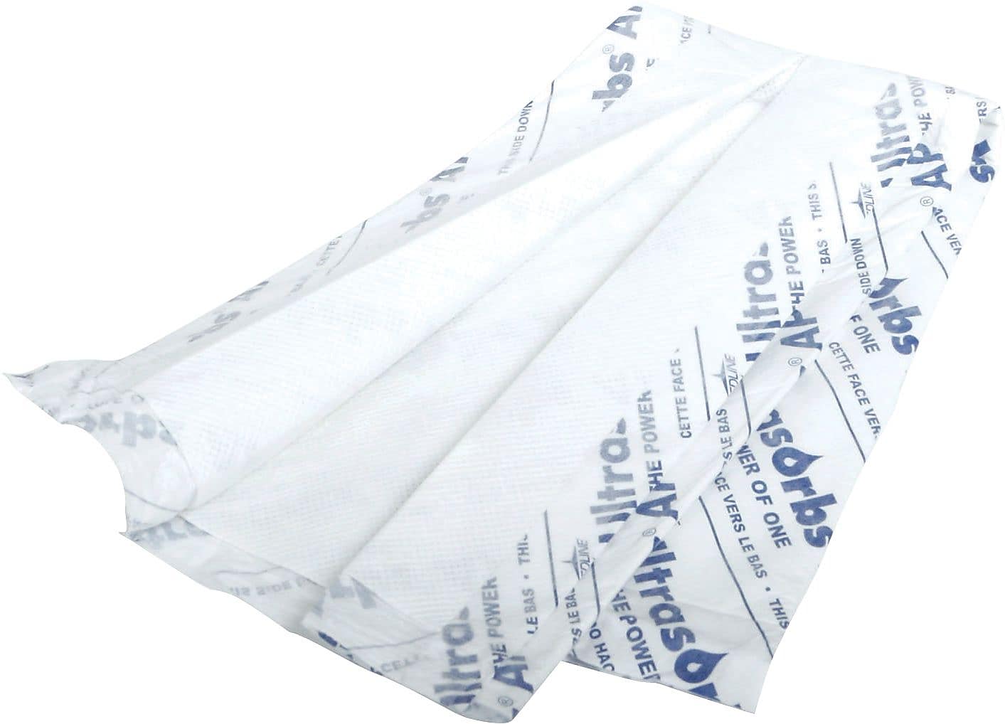 Ultrasorbs™ AP Underpads, White, 36" L x 31" W, Dry Pad, 40/Pack, 10/Bag, 10/Pack