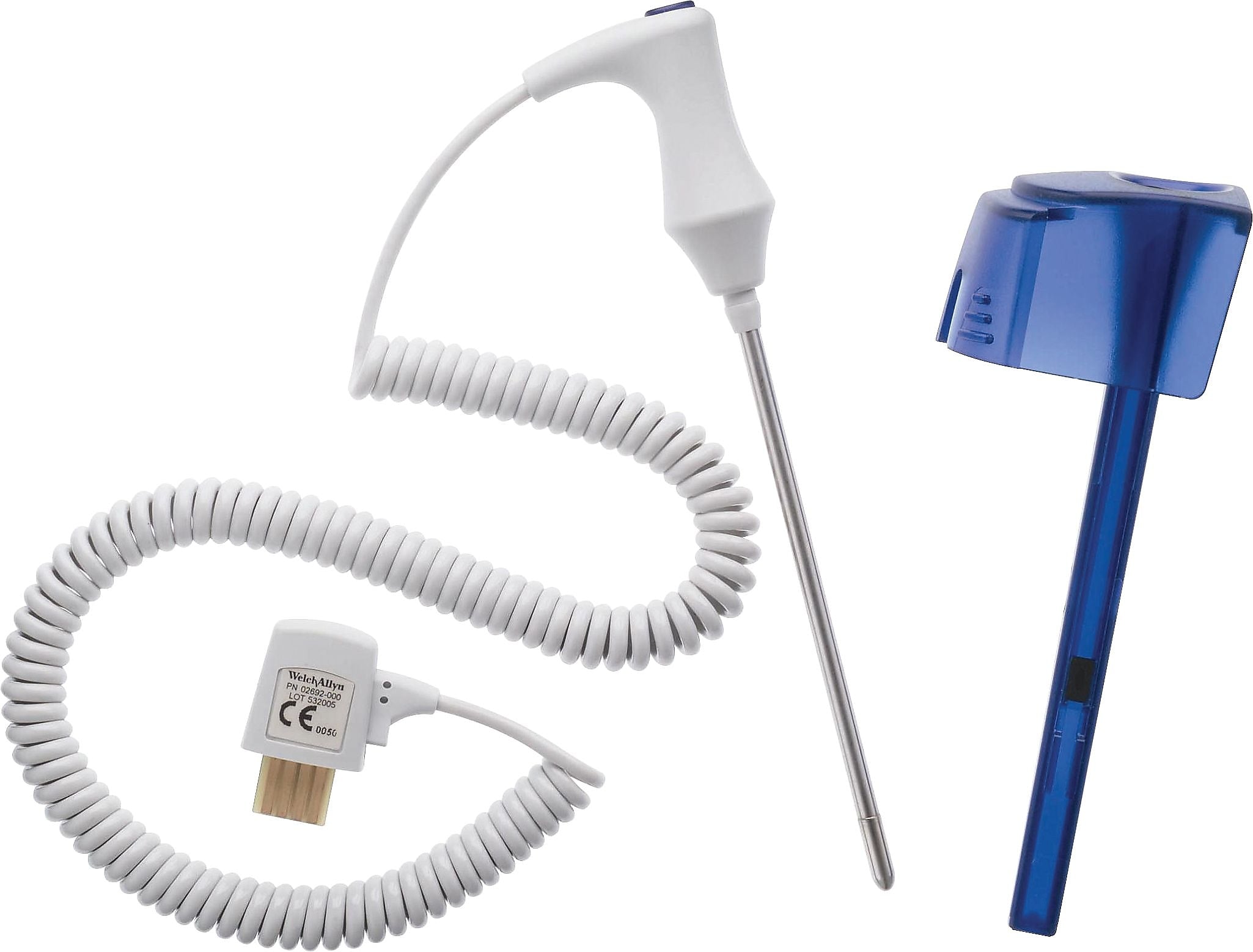 Welch-Allyn Rectal Probes for Suretemp 690 Thermometer, 4' Cord, Latex-free (W-A02892000)