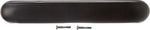 Medline Wheelchair Full Length Armrest Pads, Black, Non Bariatric, Transport Wheelchair Compatible (WCA806910BLK)