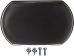 Medline Wheelchair Calf Pads, Black, Recliner Wheelchair Compatible (WCA806918BLK)