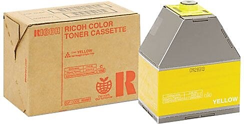 Globe Remanufactured Yellow Standard Yield Toner Cartridge Replacement for Ricoh 888341