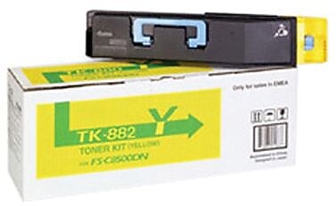 Kyocera TK-882 Yellow Standard Yield Toner Cartridge