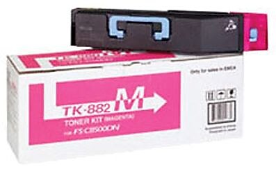 Kyocera TK-882 Magenta Standard Yield Toner Cartridge