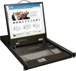 Tripp Lite B040-008-19 NetController VGA Console KVM Switch, 8 Ports