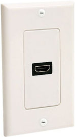 StarTech HDMIPLATE Single Outlet Female HDMI Wall Plate, White