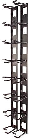 APC® AR8442 Vertical Cable Organizer, 8 Cable Rings, Zero U