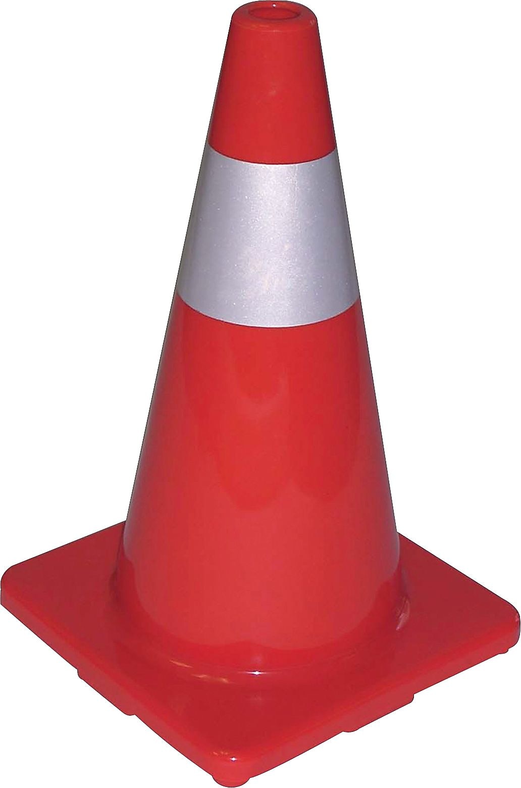 Tatco Reflective PVC Traffic Cone, Orange (TCO25500)
