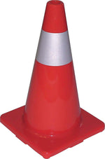 Tatco Reflective PVC Traffic Cone, Orange (TCO25500)