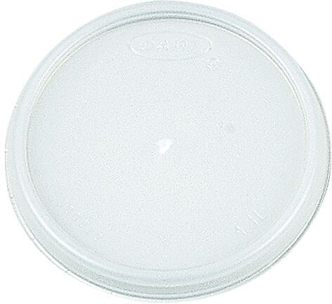 Dart® Plastic Vented Lid for DCC20J16 Cup, Translucent
