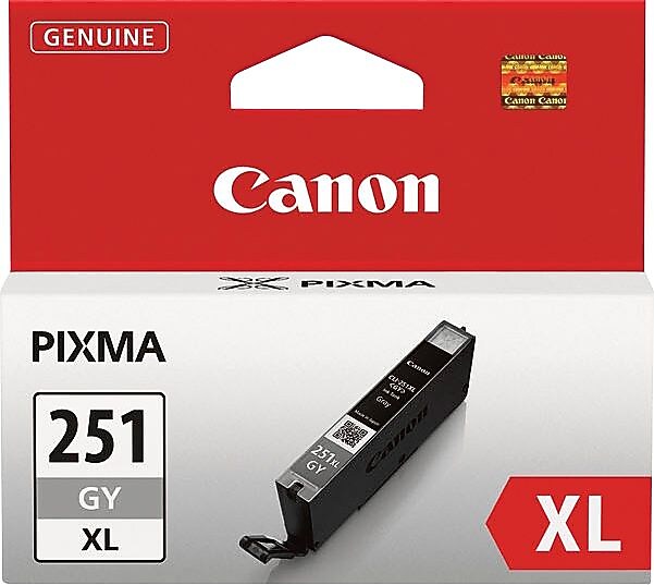 Canon 251XL Gray High Yield Ink Cartridge  (6452B001)