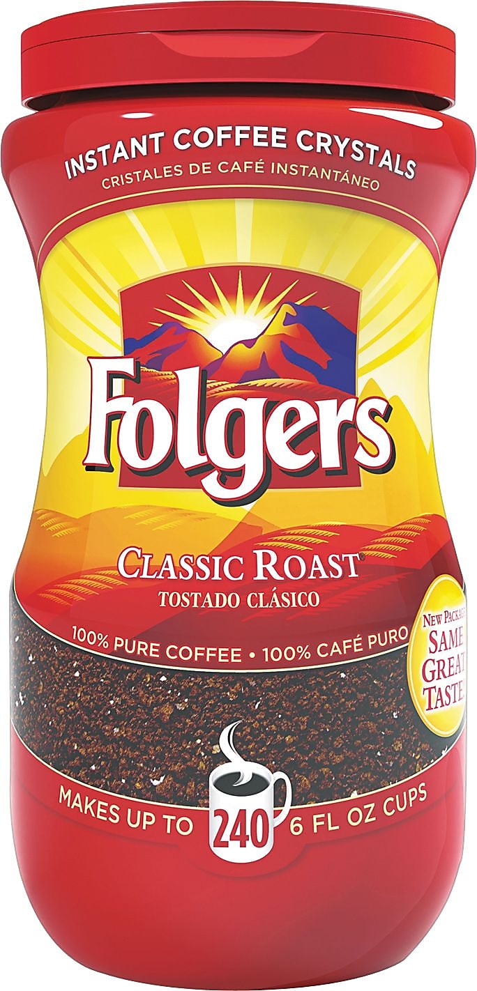 Folgers Instant Coffee, 16 oz. (FOL06922)