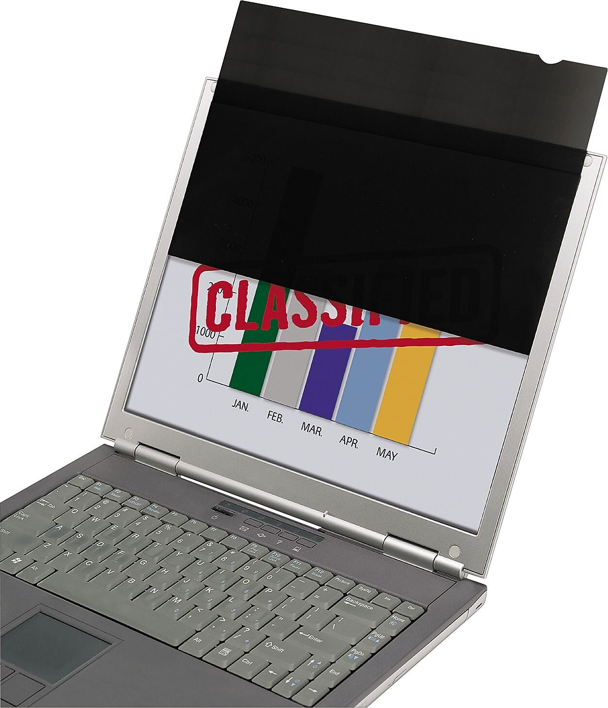 AbilityOne Notebook Privacy Shield, 15.5" Widescreen (7045015995302)