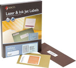 Maco All Purpose Labels, 1" x 2.63", White, 3000/Box (PICML3000)