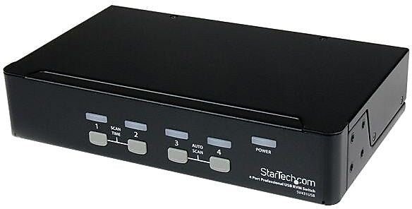 StarTech SV431USB Professional VGA USB KVM Switch With Hub, 4 Ports