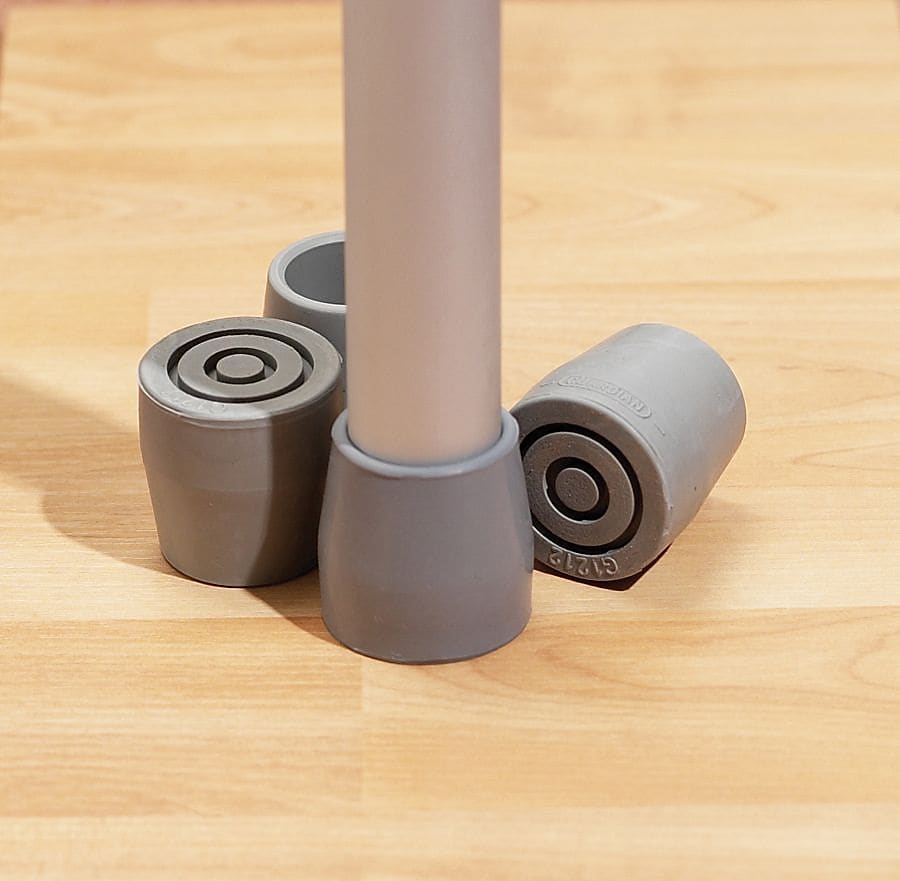 Guardian Signature 1" Utility Tip, Compatible with Walkers, Commodes, Transfer Benches (G01202)