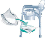 Medline Commode Liner with Absorbent Pads, 6/Carton (MDS89664LINER)