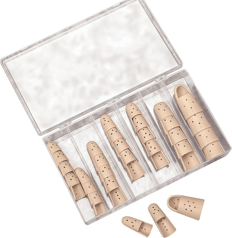 Medline Stackies Finger Splint Kit and Replacement, Size 2, 6/Case (ORT327002C)