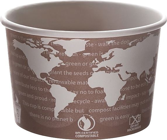 Eco-Products® Soup Cups, 8Oz., Design, 1,000/Ct