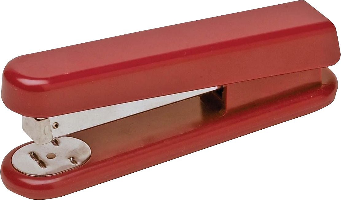 AbilityOne Standard Full Strip Staplers, Fastening Capacity 20 Sheets/20 lb., Burgundy