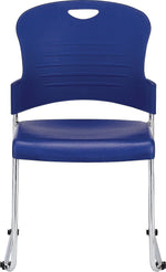 Raynor Eurotech S5000 Plastic Aire Stackable Chair, Navy