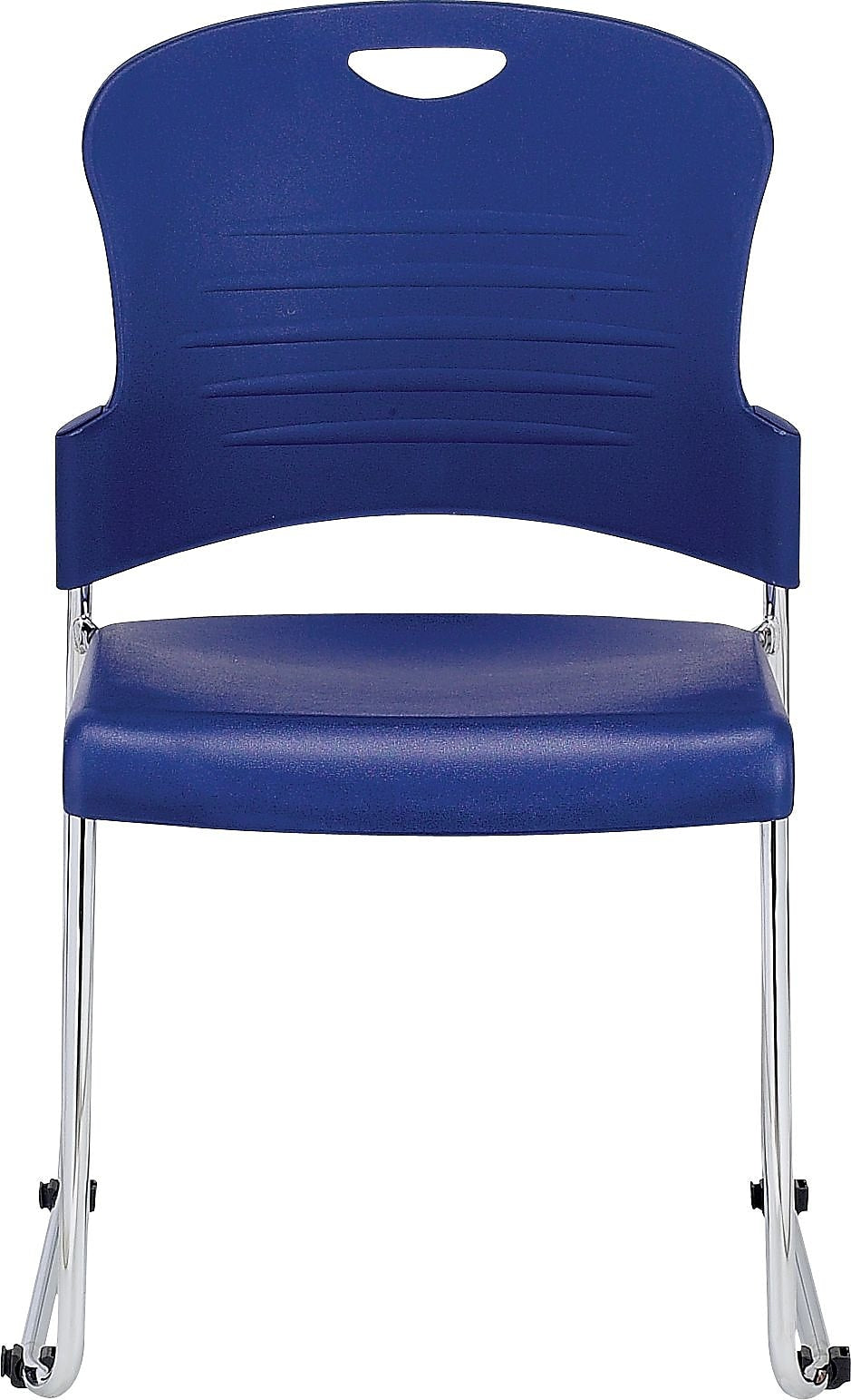 Raynor Eurotech S5000 Plastic Aire Stackable Chair, Navy