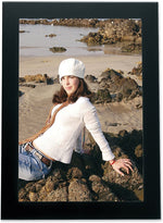Lawrence Frames 4"x6" Metal Picture Frame, Black (230046)