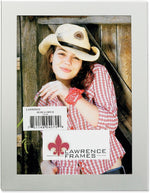 Lawrence Frames 8" x 10" Metal Picture Frame, Brushed Silver (230180)