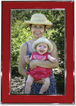 Lawrence Frames Verona Collection 5" x 7" Metal Red Picture Frame (586257)