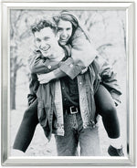 Lawrence Frames 8" x 10" Metal Picture Frame, Brushed Silver (750180)