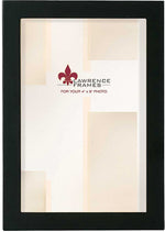 Lawrence Frames 4" x 6" Wooden Black Picture Frame (755546)