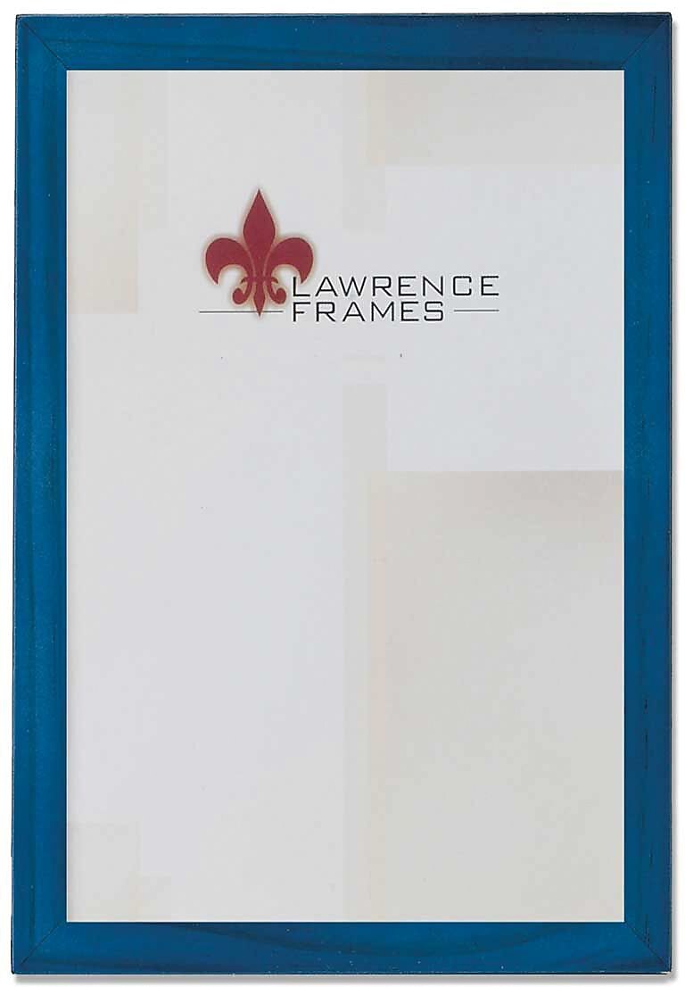 Lawrence Frames Gallery Collection 8" x 12" Wood Picture Frame, Blue (755782)
