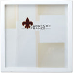 Lawrence Frames 10" x 10" Studio Wood White Picture Frame (755810)