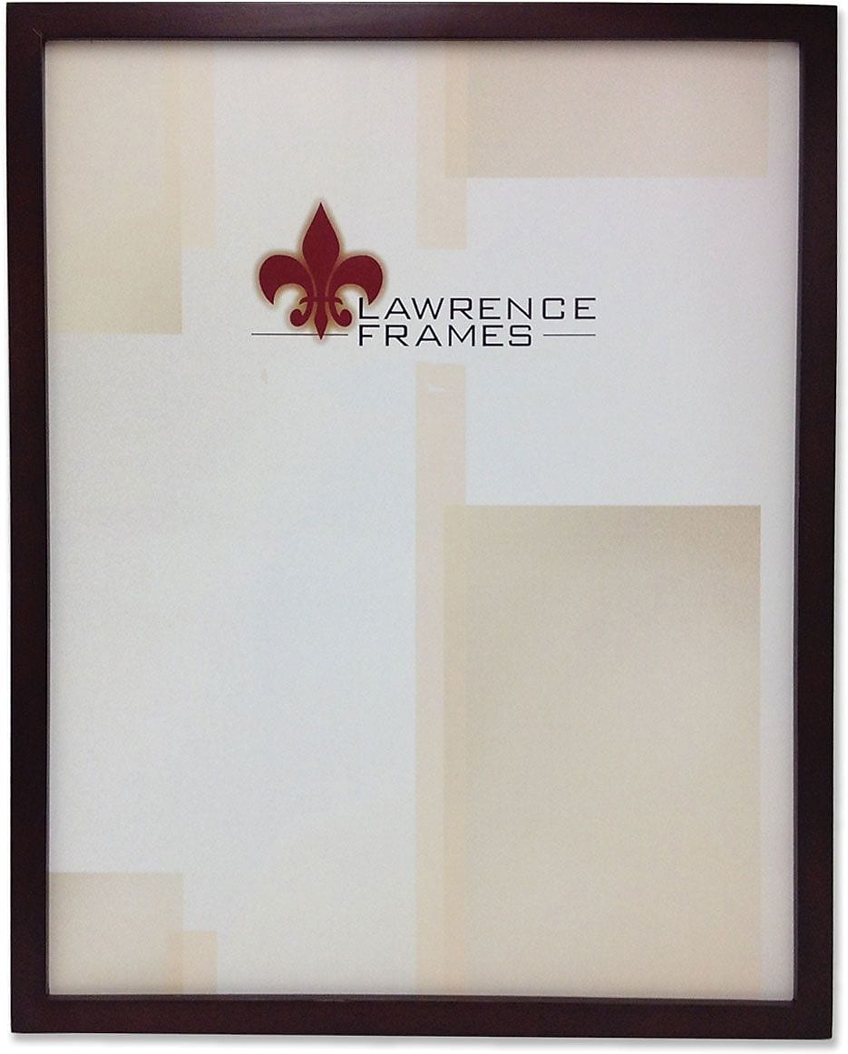 Lawrence Frames 8.5" x 11" Wooden Espresso Picture Frame (755981)