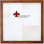 Lawrence Frames Gallery Collection 12" x 12" Nutmeg Wood Picture Frame (766012)