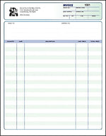 Invoice Ruled, 8-1/2" x 11", 2-Part, Qty 500