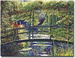 Trademark Global David Lloyd Glover "Giverny Footbridge" Canvas Art, 18" x 24"