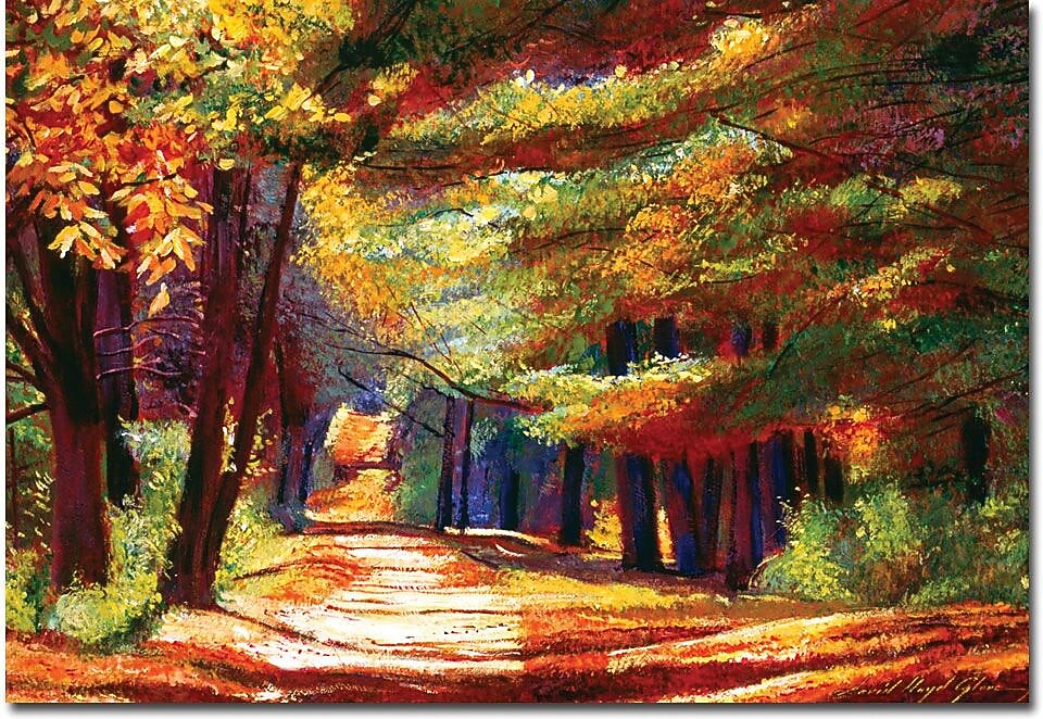 Trademark Global David Lloyd Glover "September Song" Canvas Art, 22" x 32"