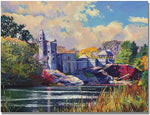 Trademark Global David Lloyd Glover "Belvedere Castle Central Park" Canvas Art, 18" x 24"