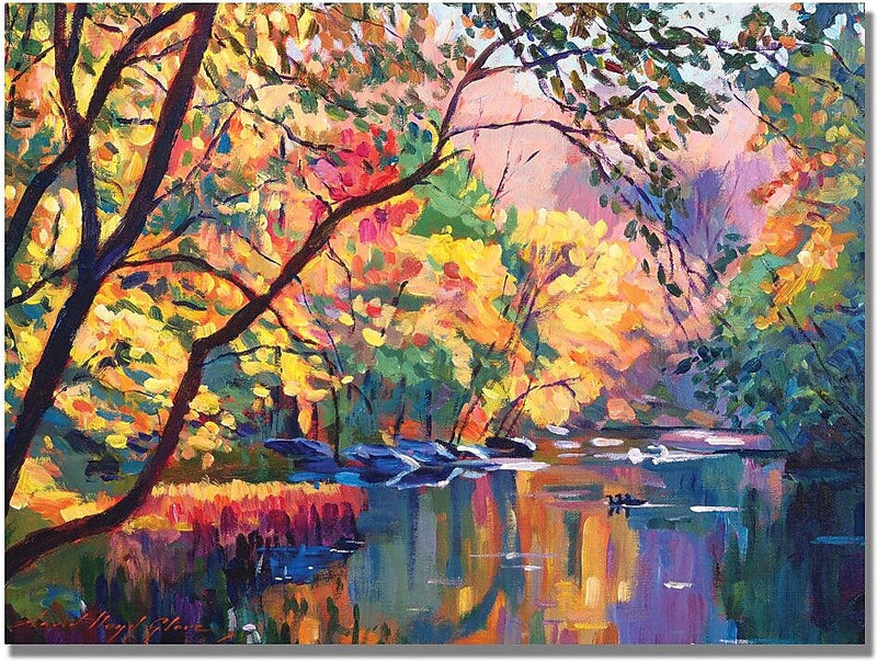 Trademark Global David Lloyd Glover "Color Reflections" Canvas Art, 35" x 47"