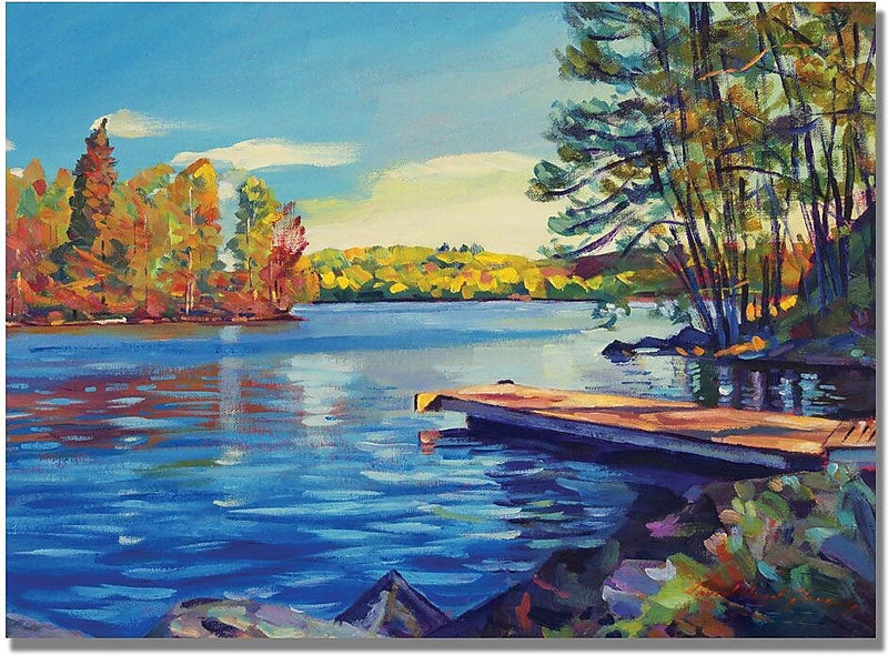 Trademark Global David Lloyd Glover "End of Summer" Canvas Art, 18" x 24"