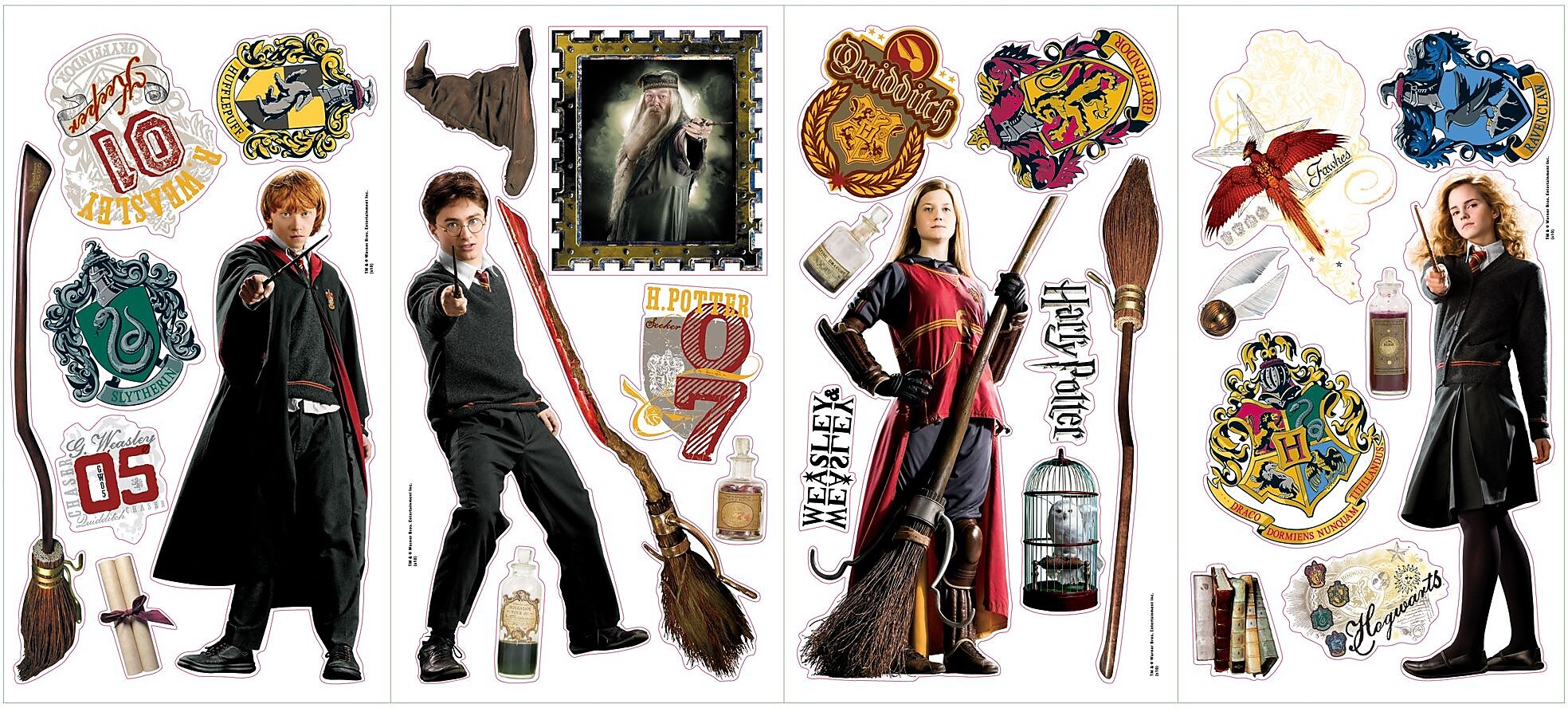 RoomMates® Harry™ Potter Peel and Stick Wall Decal, 10" x 18"