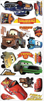 RoomMates® Cars Piston Cup Champs Peel and Stick Wall Decal, 18" x 40"